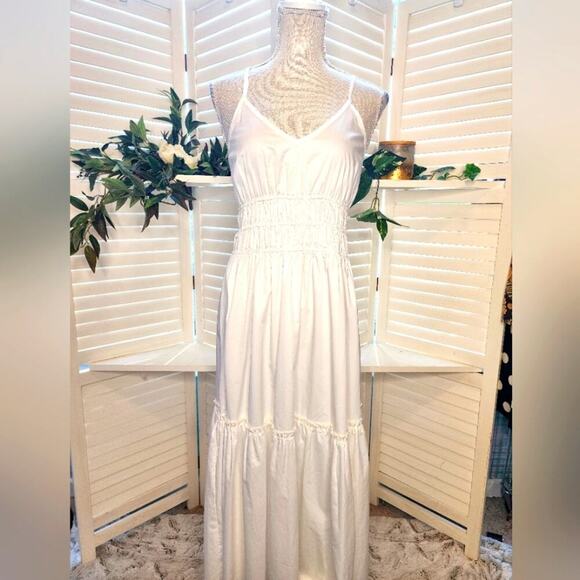 KASIA HERA CROISET NEW WHITE MAXI SIZE SMALL RETAIL $162.00 - Picture 1 of 8